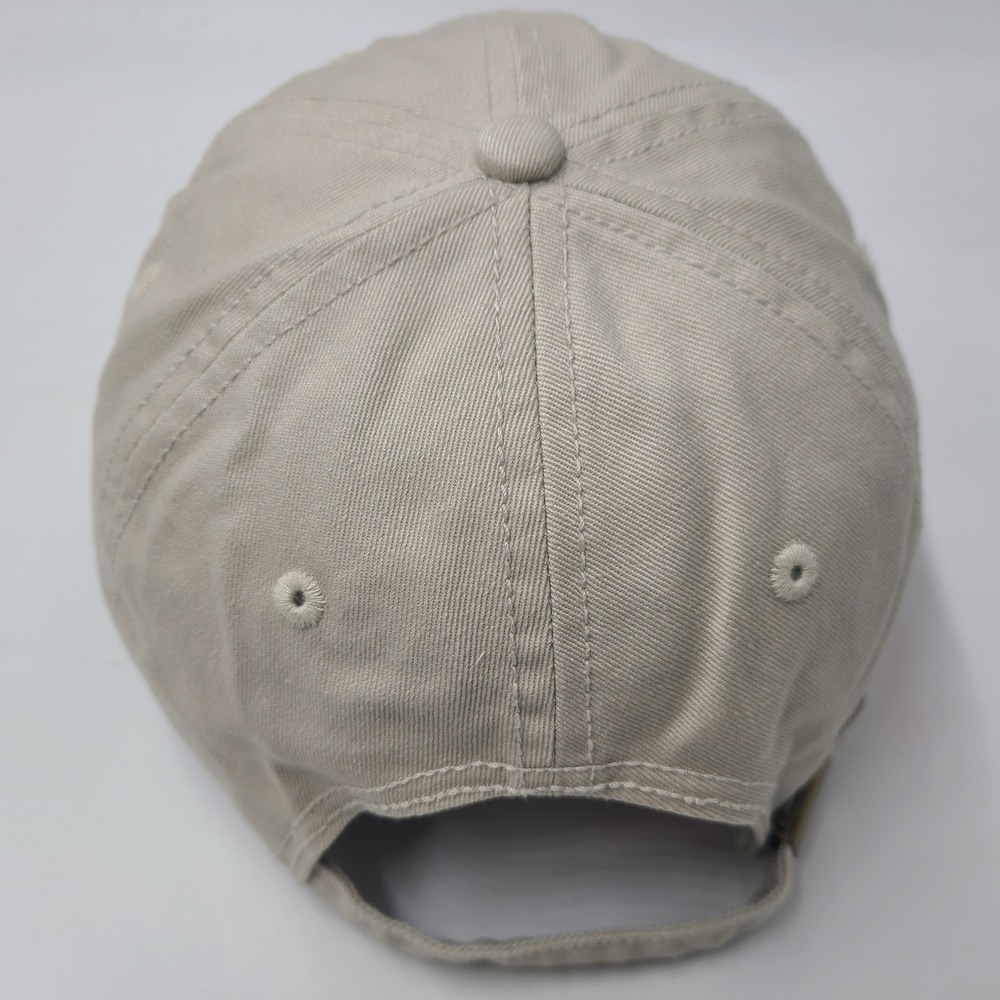 Vintage ESPN Hat Strapback Beige The Magazine Promo Casual Baseball Dad Cap Men - Picture 8 of 12